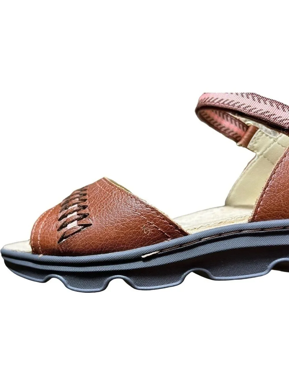 Jambu Brown Monaco Leather Sandal - Women